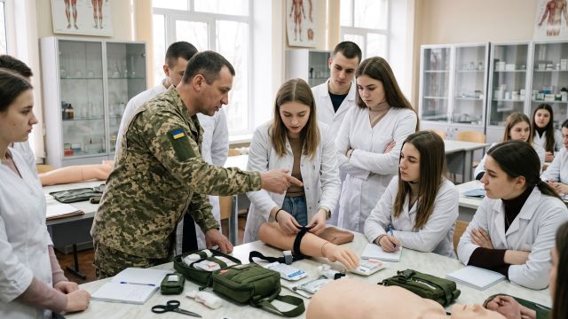 Зміни в освіті майбутніх фармацевтів: запроваджують обов’язкову військову підготовку